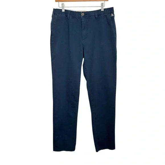 Chubbies Mens The Khakinators Twill Chino Pants Size Large Blue