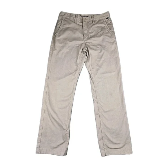 Vans Authentic Chino Pants Mens 32 Khaki Relaxed Fit Casual Skate Classic Beige