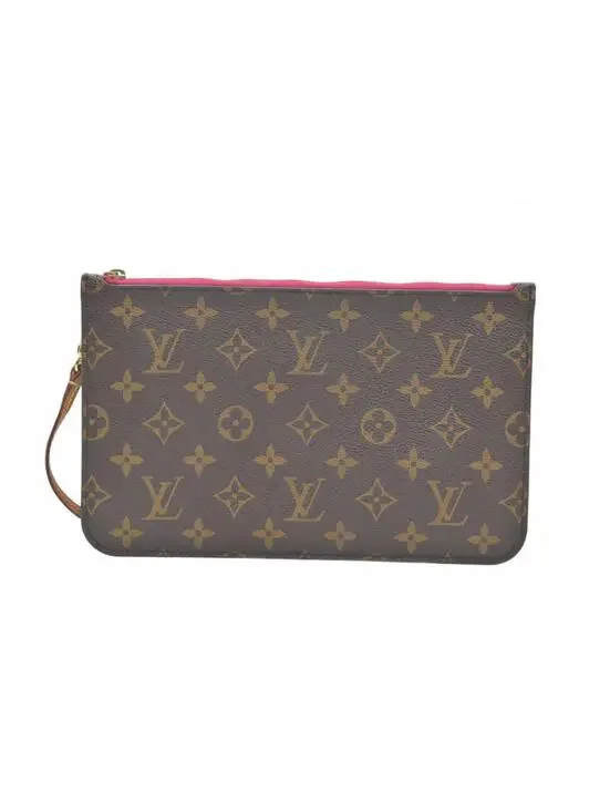 Louis Vuitton  Monogram Neo Neverfull GM MM Pochette Fuchsia