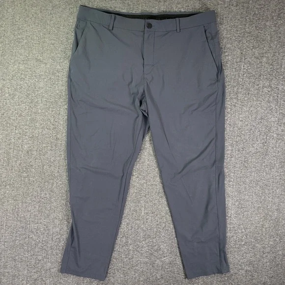 UNRL Golf Pants Men 2XL Short Halifax Gray Stretch Performance Modern Preppy