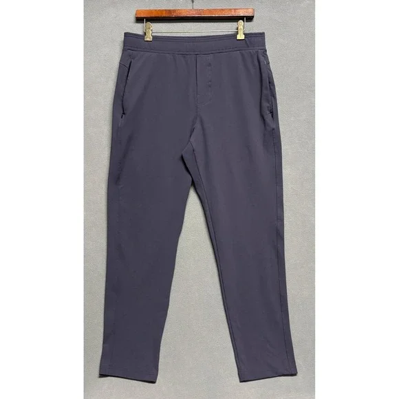 PUBLIC REC All Day Every Day Pants Nylon Stretch Jogger Size 34/32 Gray