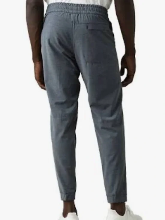 PrAna Men's West Edge Grey Yoga Jogger Pants Size M