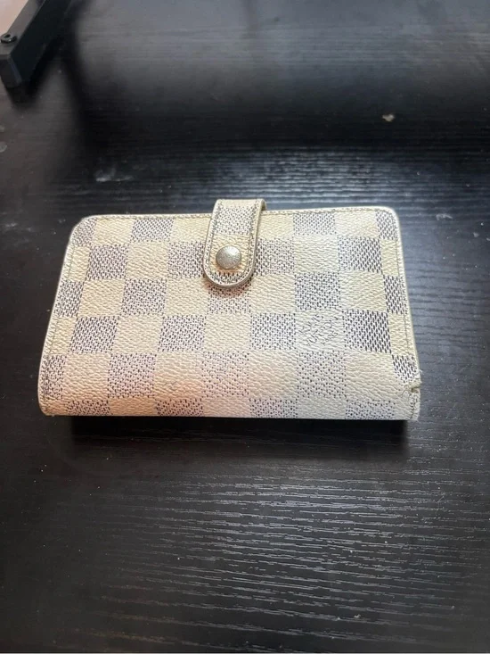Authentic Louis Vuitton Damier Azur Portefeuille Viennois– Fair/Functional