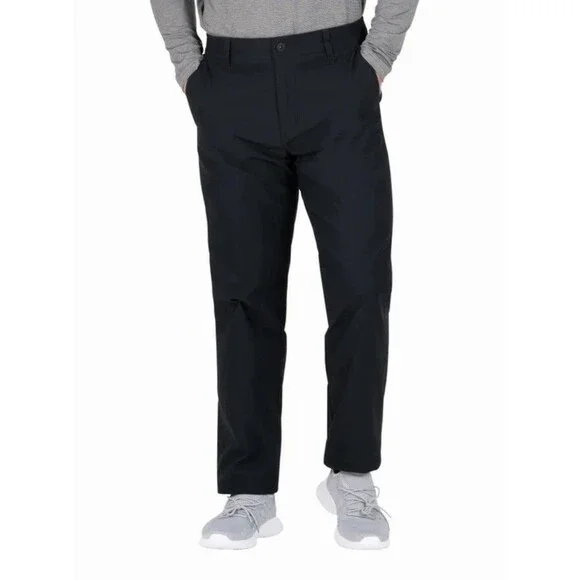 Gerry Men’s Fleece Lined Pants 36x34 Black  Water Resistant Stretch NWT