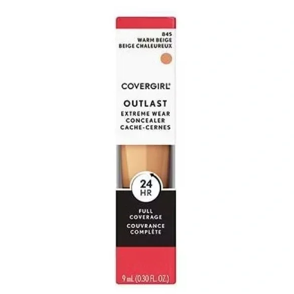 Covergirl Outlast 24Hr Full-Coverage Extreme Wear Concealer - 845 Warm Beige