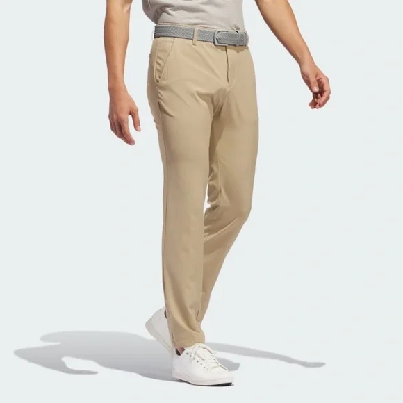 Men's Adidas Beige Chino Golf Pants
