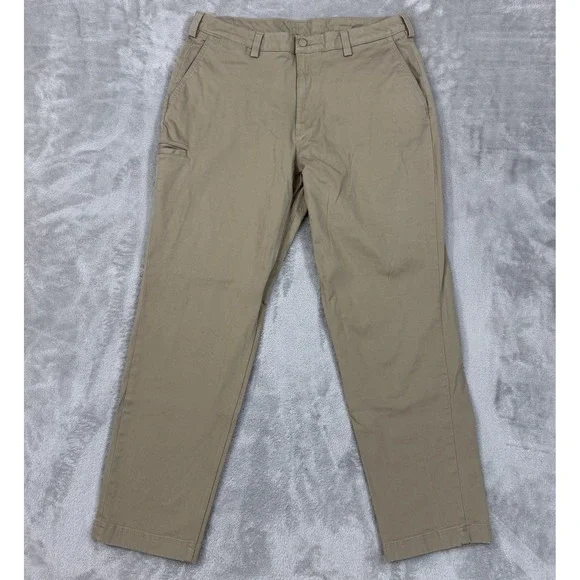 Duluth‎ Trading Pants Mens 38x32 Duluthflex Ballroom Roomy Utility Canvas Gusset