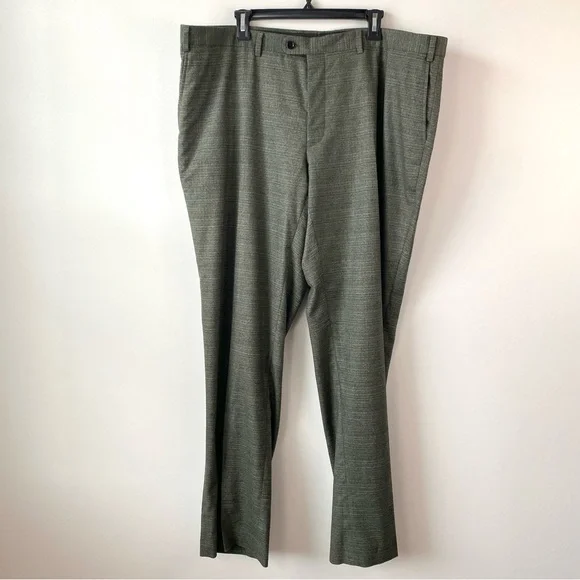 Indochino Newbury Wool Dress Pants‎ Green