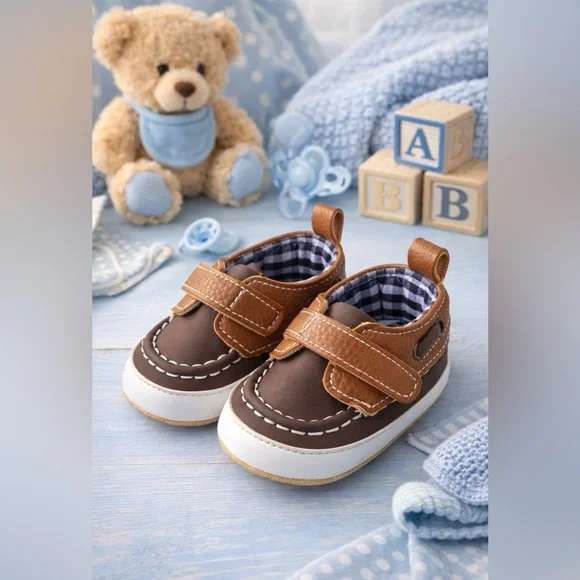 First Steps Infant/Baby Boy Shoes - NWT