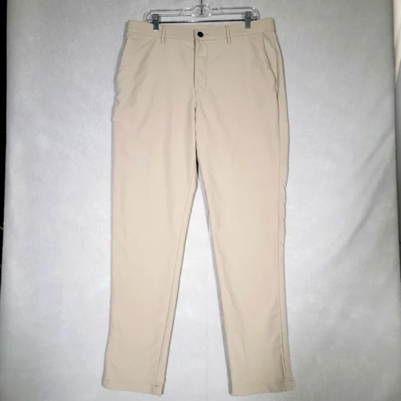 Banana Republic Mens Chico Flat Front Woven Pants 1557516 Size 36x34