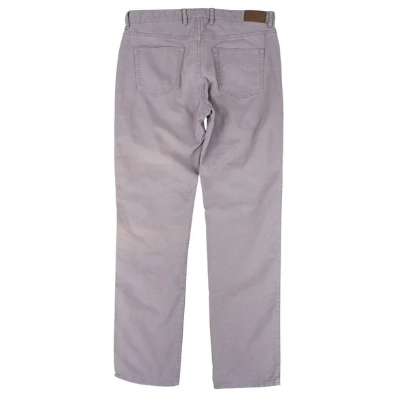 Peter Millar Men's Gray Chino Pants Straight Leg Casual Size 35