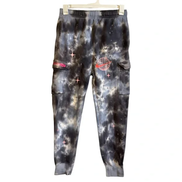 NIKE Spacewave Galaxy‎ Cargo Fleece Jogger Sweatpants