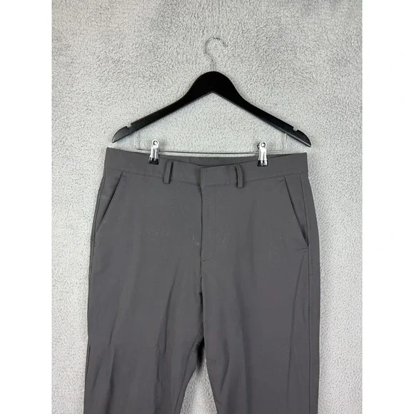 Under Armour Golf Pants Mens 36x31 Gray Storm Nylon Stretch Water Resistant Mens