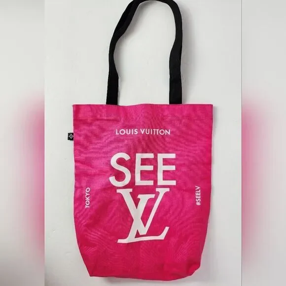 Louis Vuitton SEE LV Tokyo's Limited Tote Bag 15x13 New