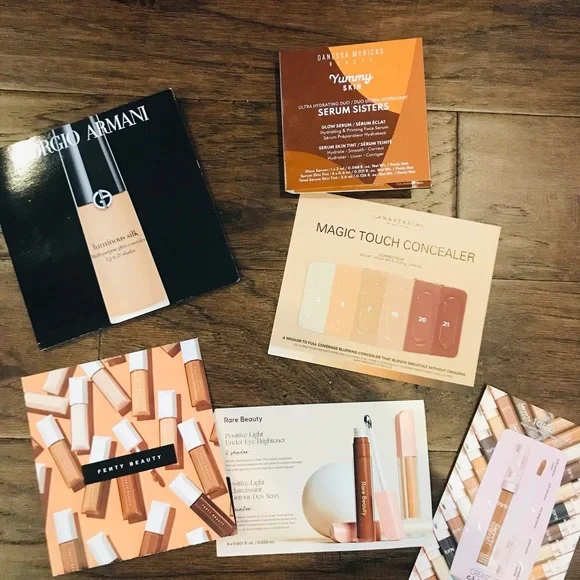 Bundle of Popular Concealer Brand Samples NWT