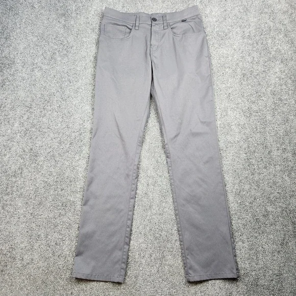 Travis‎ Mathew Golf Pants Mens 30 Gray Performance 5 Pocket Polyester Stretch
