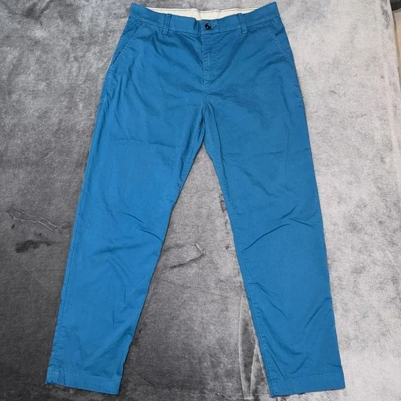 Nike Dri-FIT UV Chino Golf Pants Blue DA4089-404 Mens 33x32 Slim Fit Stretch