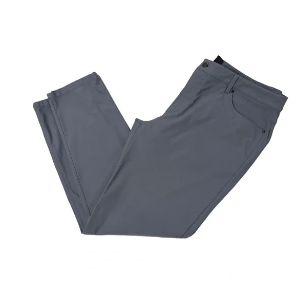 7 Diamonds Gray Chino Pants 38 Slim Fit