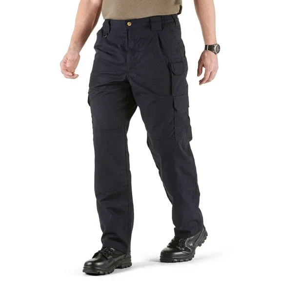 5.11 Tactical Mens Size 50 Taclite Pro Cargo Pants Unhemmed Blue Ripstop NEW