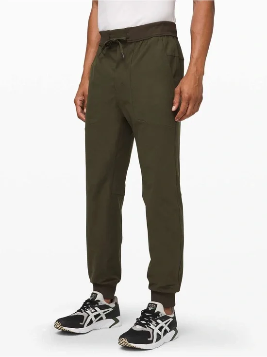 TALL Lululemon ABC Warpstreme Joggers Men XXLT 32” inseam Dk Olive LM5BKRT