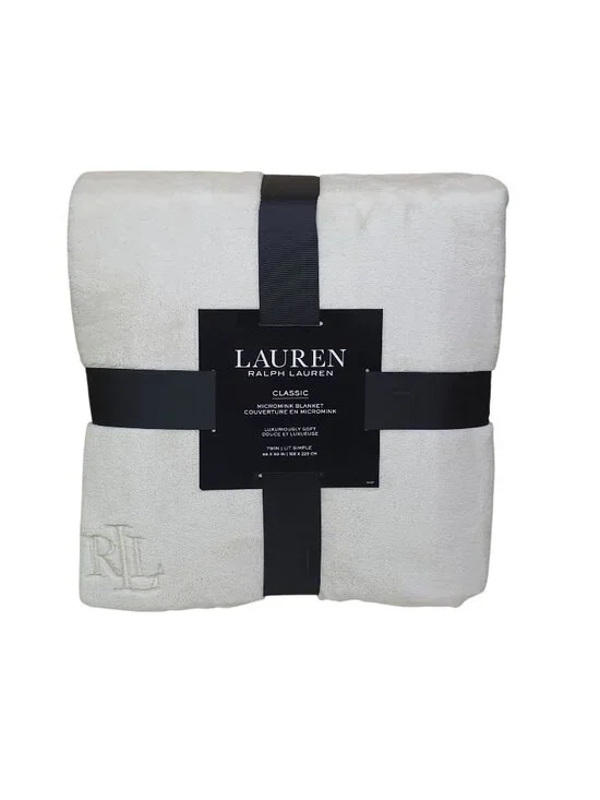 Lauren Ralph Lauren Twin Micromink Blanket 66