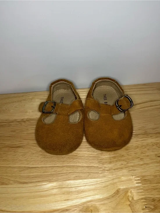 Thee Bron Brown Soft Sole Toddler Shoes 130 Minimalist Neutral Earth Tones Baby