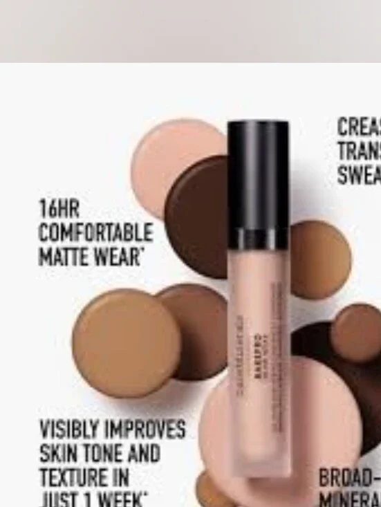 BareMinerals BarePro 16 Hr Wear Skin Perfecting .25 oz Concealer SPF 25 (255)