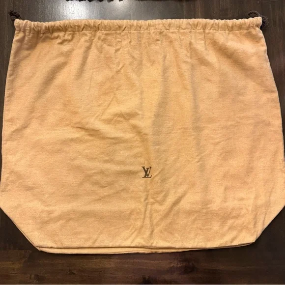 Louis Vuitton Tan Dust Bag