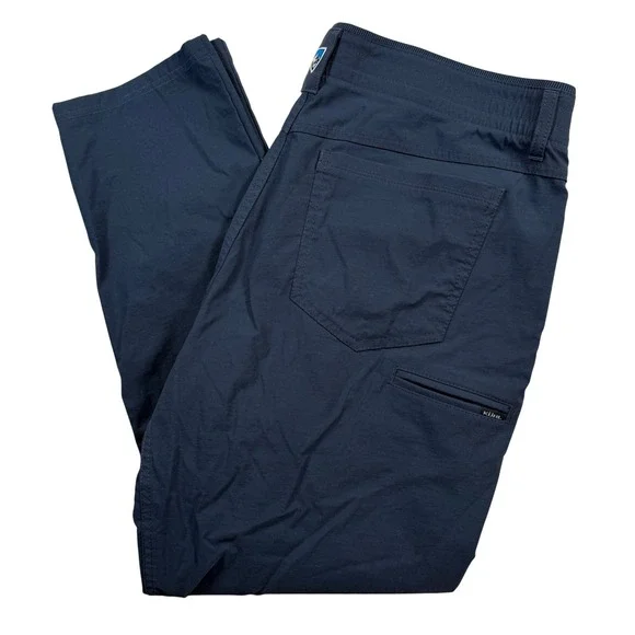 Kuhl Renegade Recon Pants Mens 36x30 Carbon Navy Blue Duralux Hiking Technical