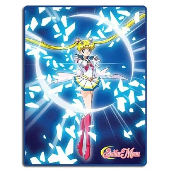 Solo Sailor Moon New Throw Gift Plush Blanket Usagi Gorgeous Meditation Attack