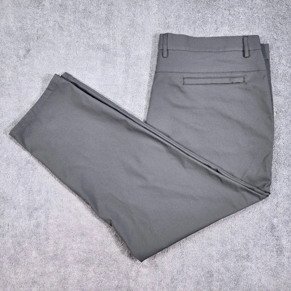 Marcus Pierce Trousers Mens 41x28 (42) Gray Excellent Performance Techwear Pants