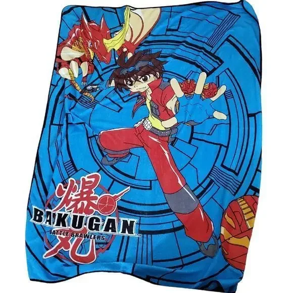 Bakugan Battle Brawlers Drago Fleece Blanket Twin 64
