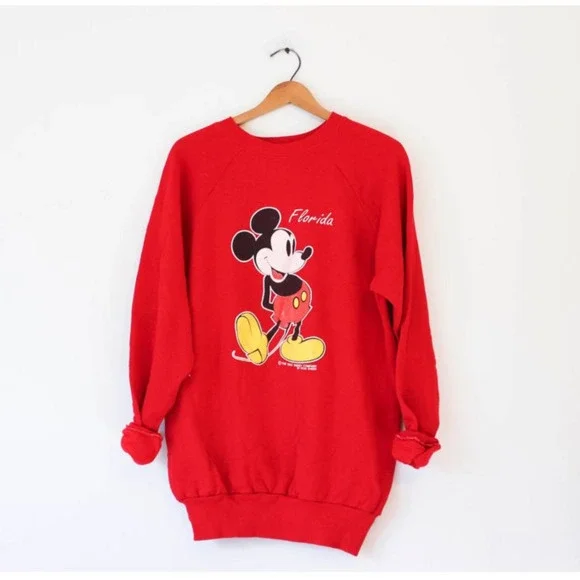 Vintage Disney Mickey Mouse Florida Sweatshirt XL