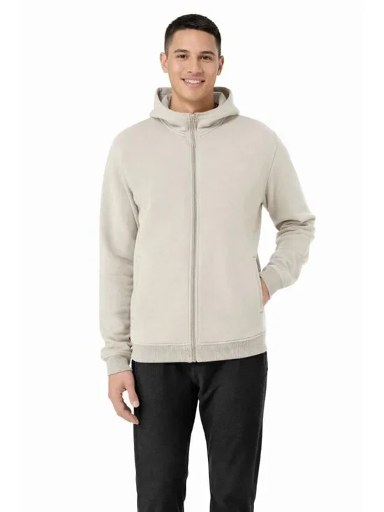 Kirkland Signature Men's XXL Full Zip Hoodie Brushed Fleece N1422
