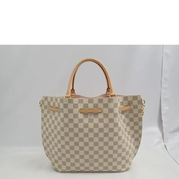 Louis Vuitton Girolatta Damier Azur Handbag