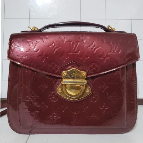 Authentic Louis Vuitton Mirada Amarante Vernis