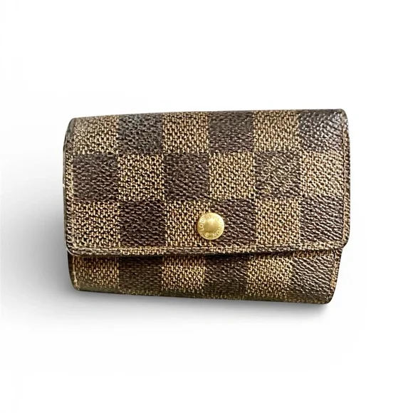 Louis Vuitton Damien Ebene Key Holder