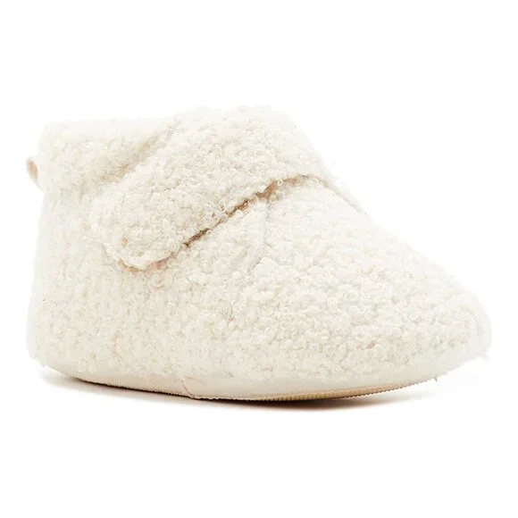 Faux Fur Baby Boots BABY SIZE 5 Soft Flexible Creme Color UNISEX NEW