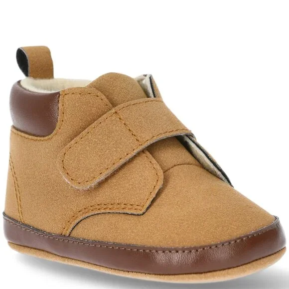 Carter's Child Of Mine Brown Worker Boots Baby Boy Size 3-6 MONTHS NEW