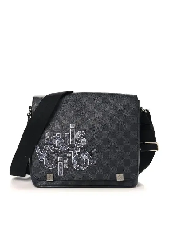 Louis Vuitton Damier Graphite Logo #261612L12B
