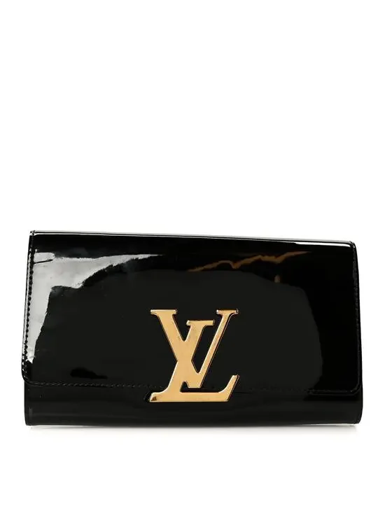 Louis Vuitton Patent Louise Clutch #277233L85B