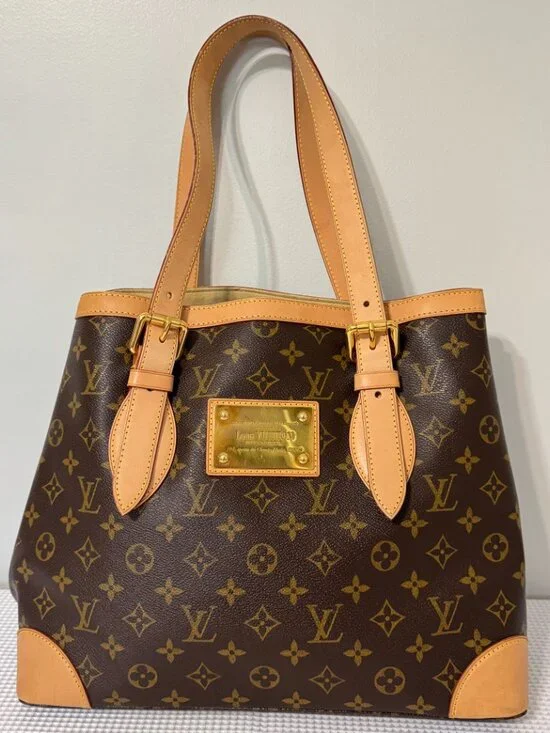 LOUIS VUITTON Authentic Monogram Hampstead GM