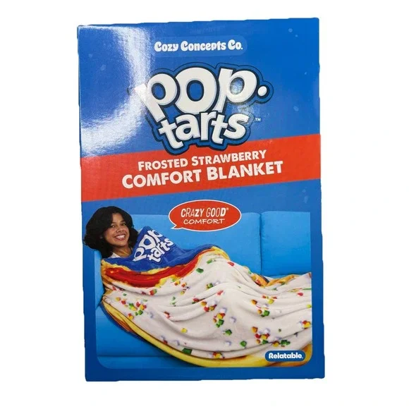 Pop-Tarts™ Cozy Concepts Co. Throw Blanket by Relatable, Looks Like a Giant St