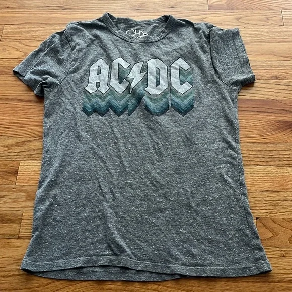 CHASER AC/DC vintage wash shirt size large
