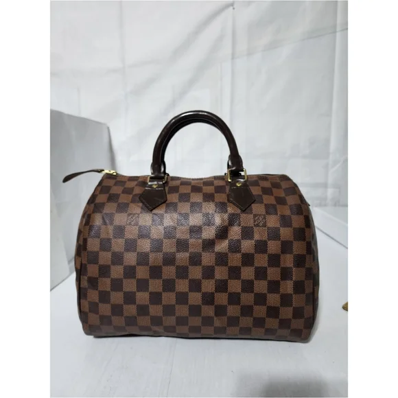 LOUIS VUITTON Damier Ebene Speedy 30