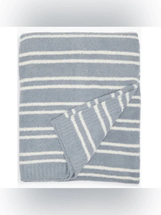 BAREFOOT DREAMS CozyChic Double Stripe Blanket
