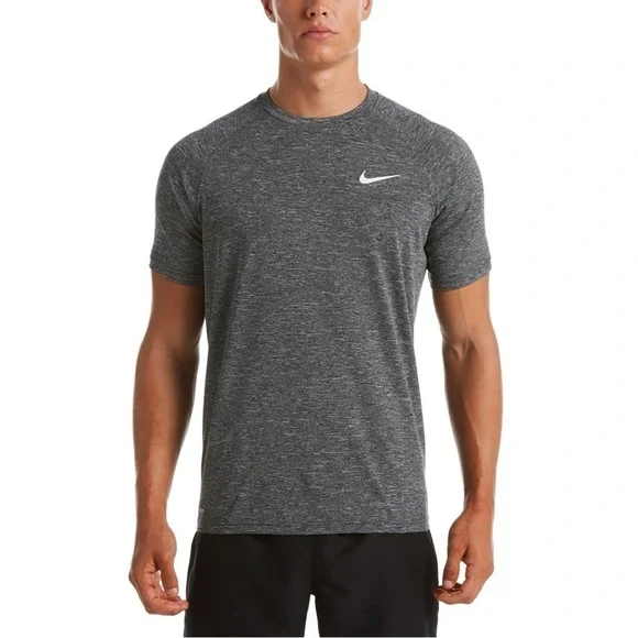 Nike Heathered Gray DriFit Performance Tee Medium