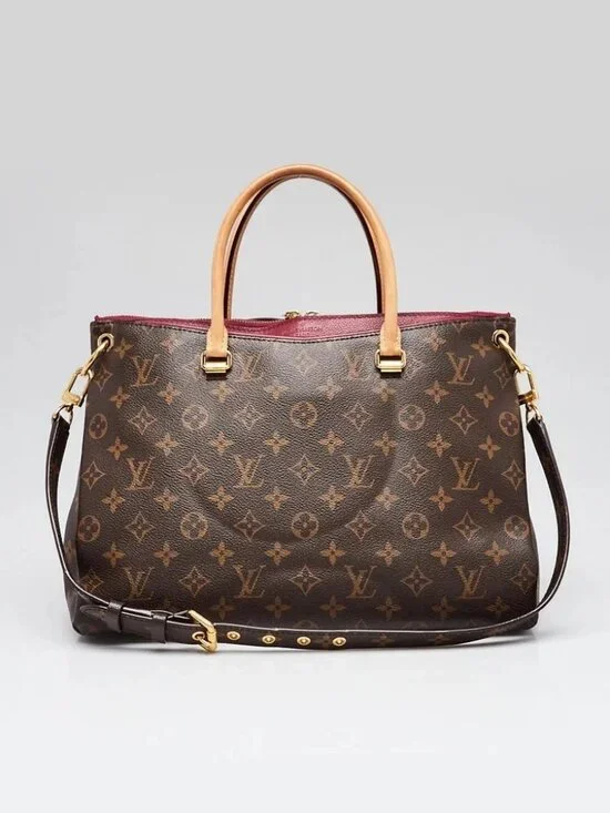 Louis Vuitton Aurore Monogram Canvas Pallas Bag