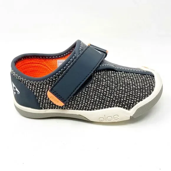 Plae CAM Subterranean Grey Baby Toddler Size 8 Laceless Sneakers 113010 032
