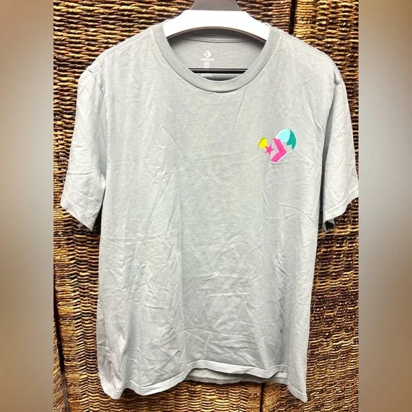 Converse- Neighborhood, Men’s TShirt,‎ XLarge, Grey